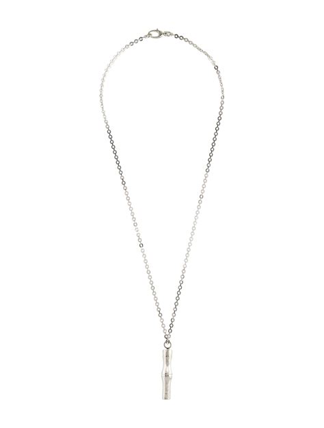 gucci bamboo neclace|Gucci high chain necklace.